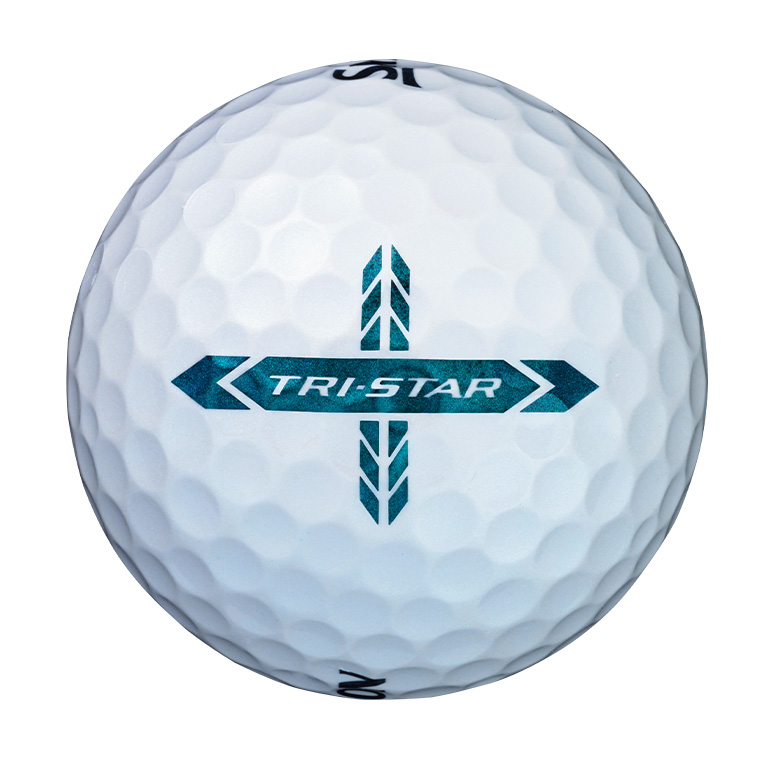 SRIXON Marty Golf TRI-STAR ロイヤルグリーン 1ダース （12個入り